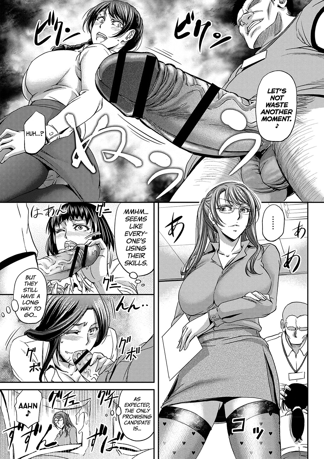 Hentai Manga Comic-The Fate Of a Female Temporary Employee-Chapter 1-17